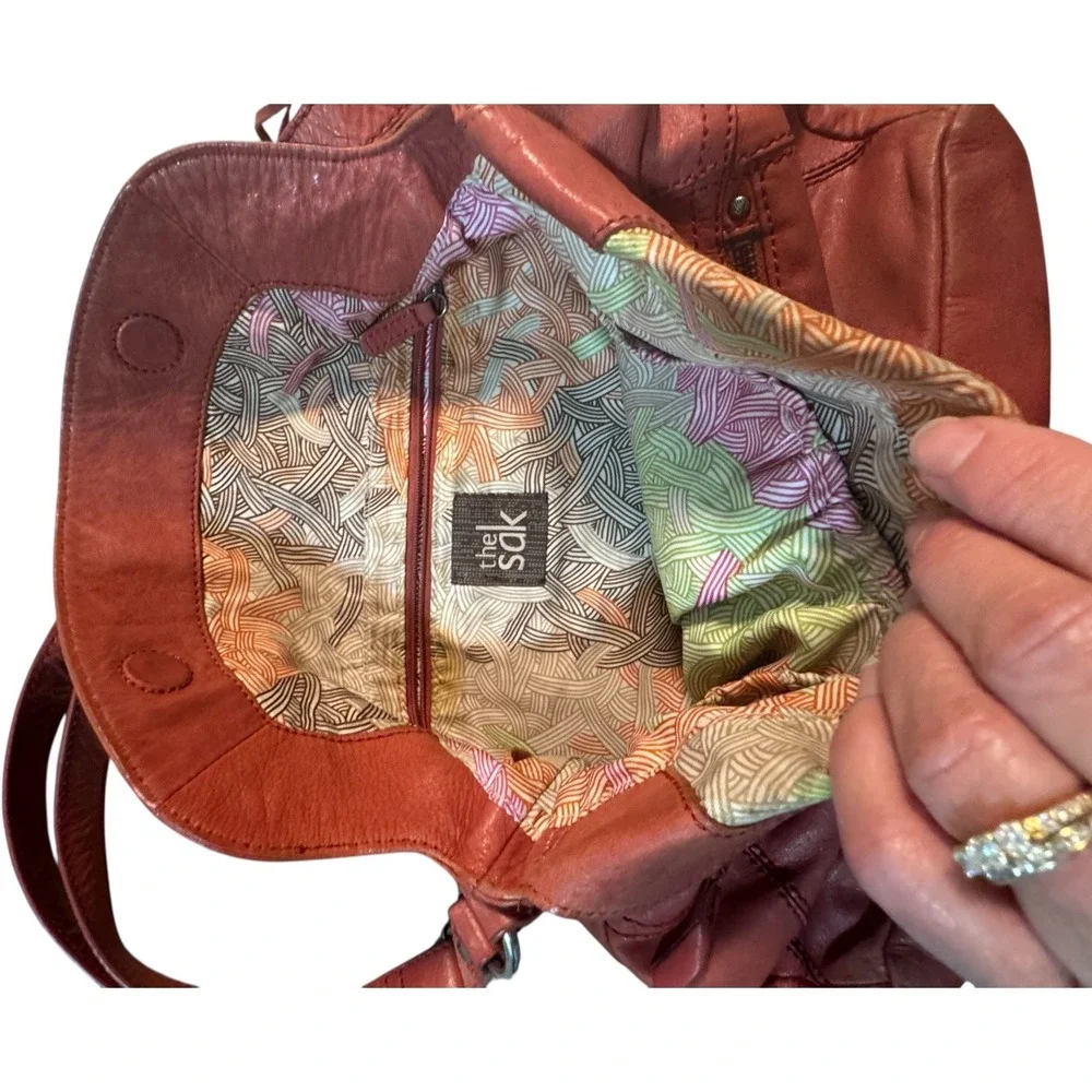 The Sak Burnt Orange Shoulder Bag